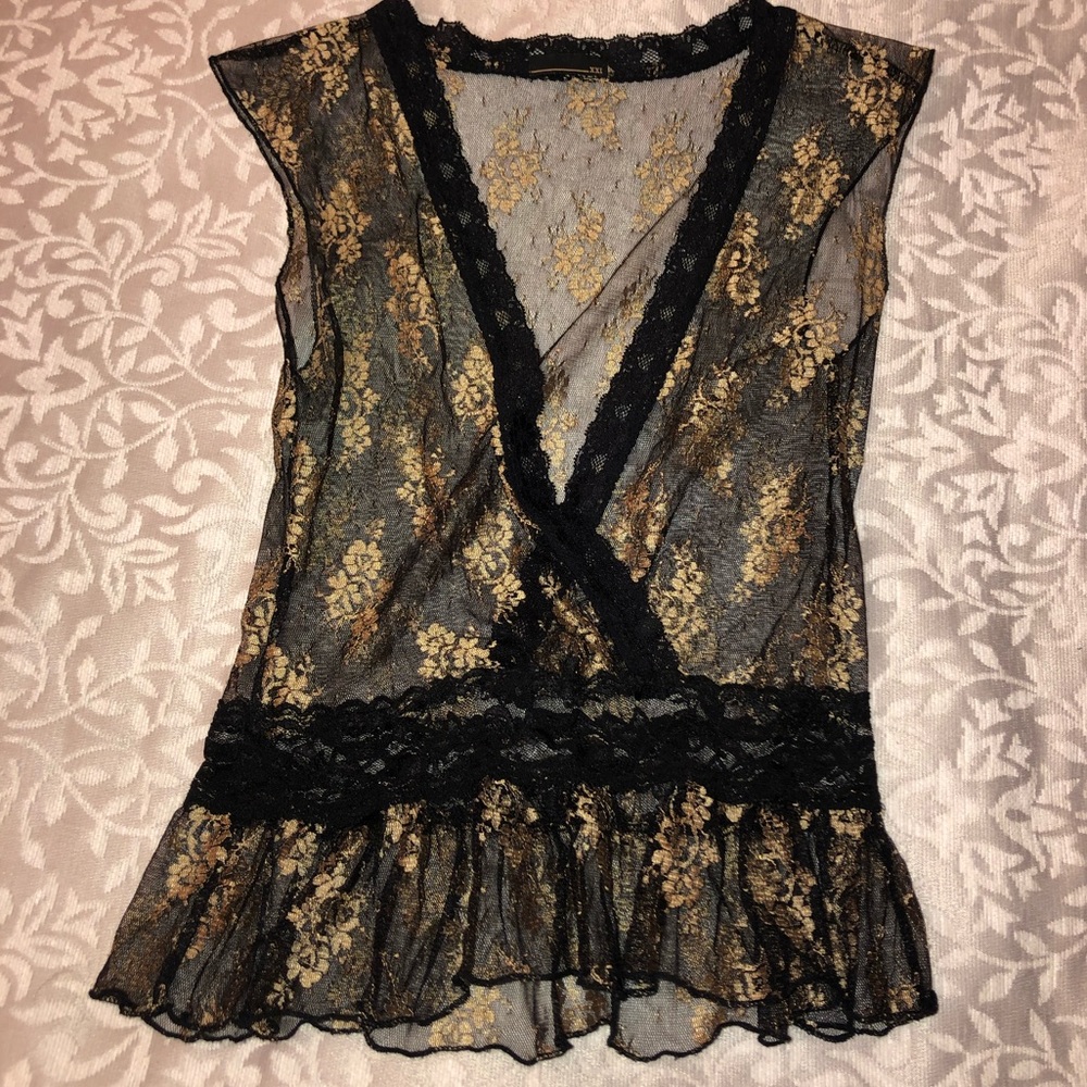 Forever twenty one sheer top